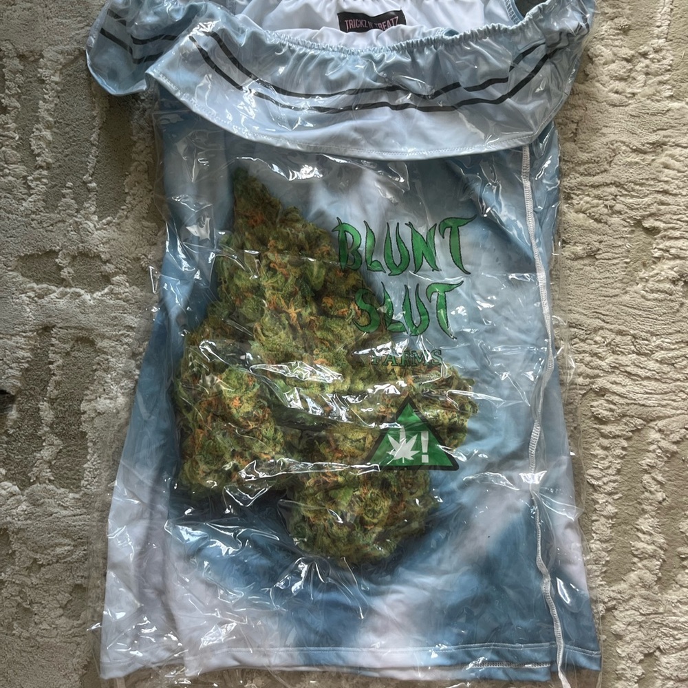 Dolls Kill Off the Shoulder Blunt Weed Halloween Costume